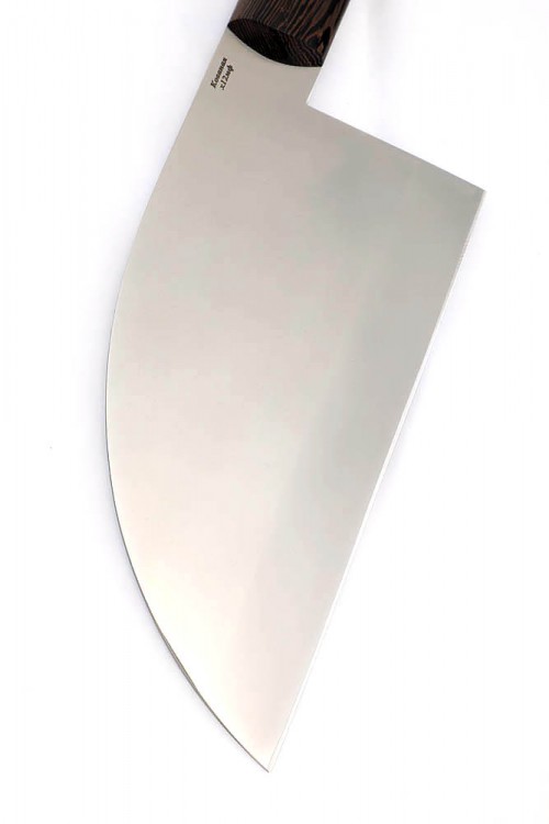 Нож Сербский сталь х12мф цельнометаллический дерево венге 