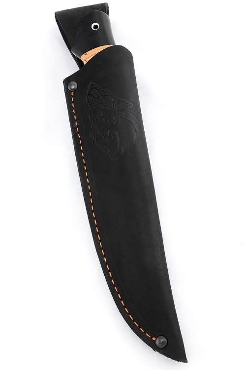 Нож Пеленгас сталь дамаск рукоять береста 