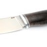Нож Елец сталь К340 рукоять карельская береза коричневая 