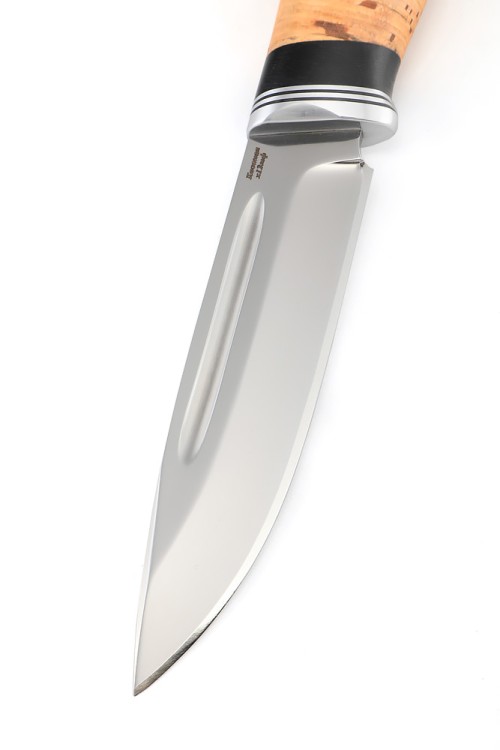 Нож Пеленгас сталь кованая х12мф рукоять береста 