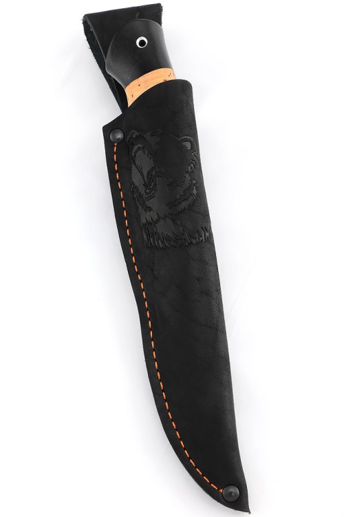 Нож Пеленгас сталь кованая х12мф рукоять береста 