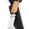 Нож Сурок сталь К340 рукоять береста 