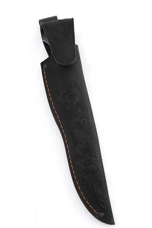 Нож Хищник Ламинат из дамаска с нержавеющей сталью Aus 8 айронвуд мозаичный пин черный граб 