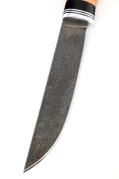 Нож Перун сталь ХВ5 рукоять береста 