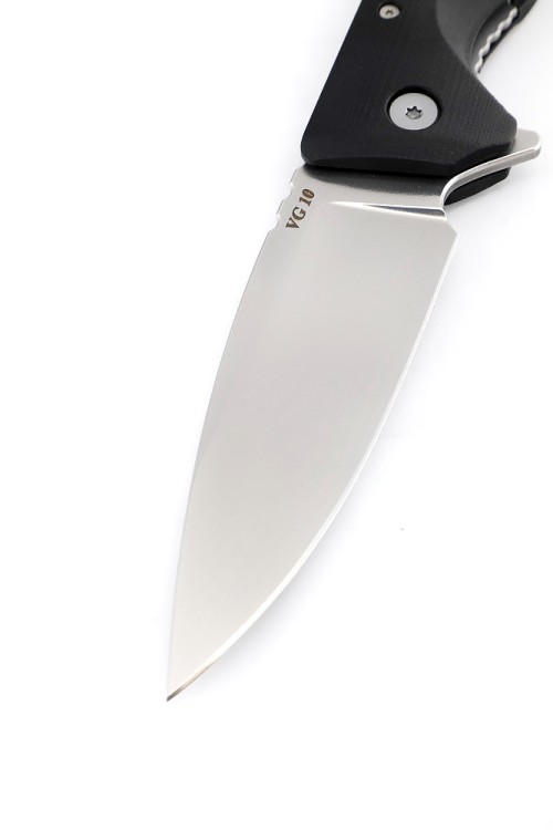 Нож складной Турист VG10 G10 черная 