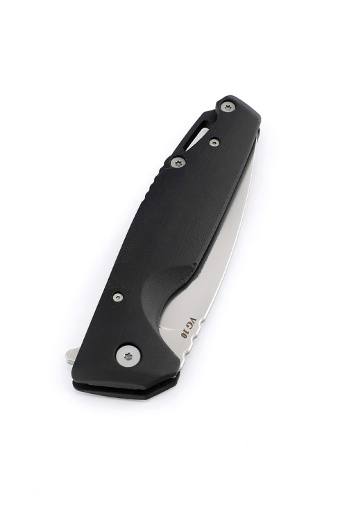 Нож складной Турист VG10 G10 черная 