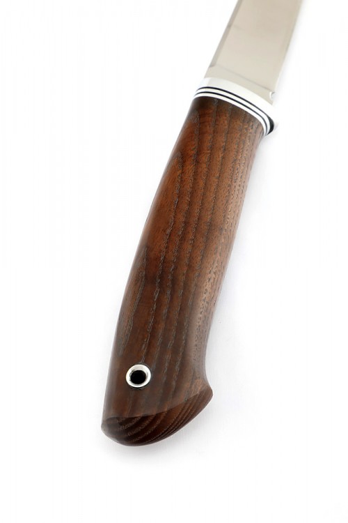 Нож Шмель сталь кованая х12мф рукоять термоциклированная ясень 