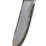 Нож Охотничий сталь дамаск ламинированный рукоять вставка черный граб олива 