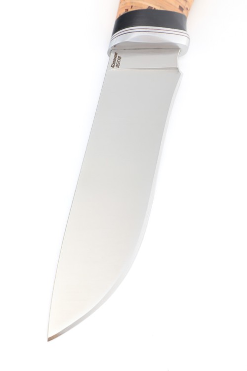 Нож Барс сталь кованая 95Х18 рукоять береста 