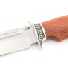 Нож Корсар сталь кованая Х12МФ рукоять мельхиор, бубинга 